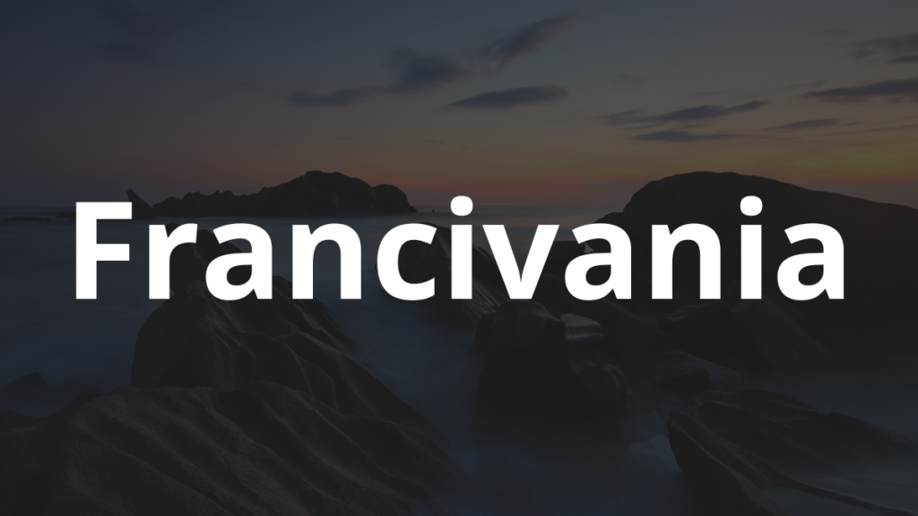 Significado do nome Francivania