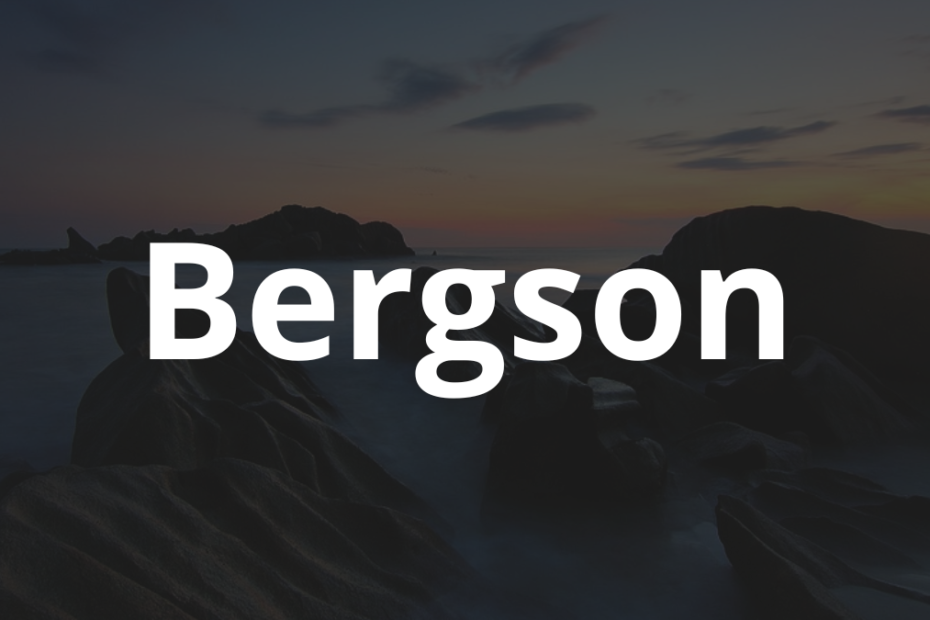 Significado do nome Bergson