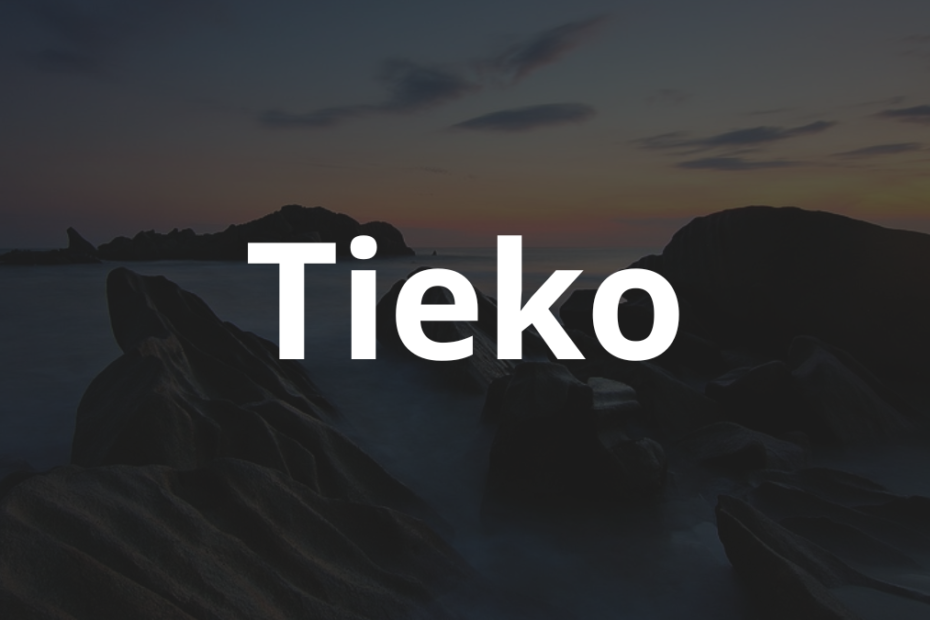 Significado do nome Tieko