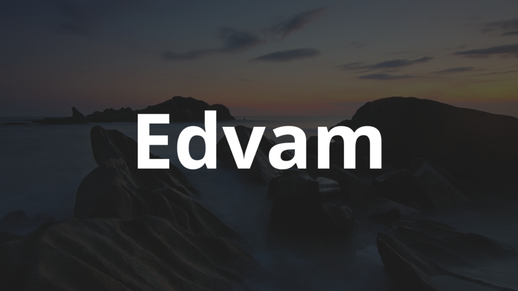 Significado do nome Edvam