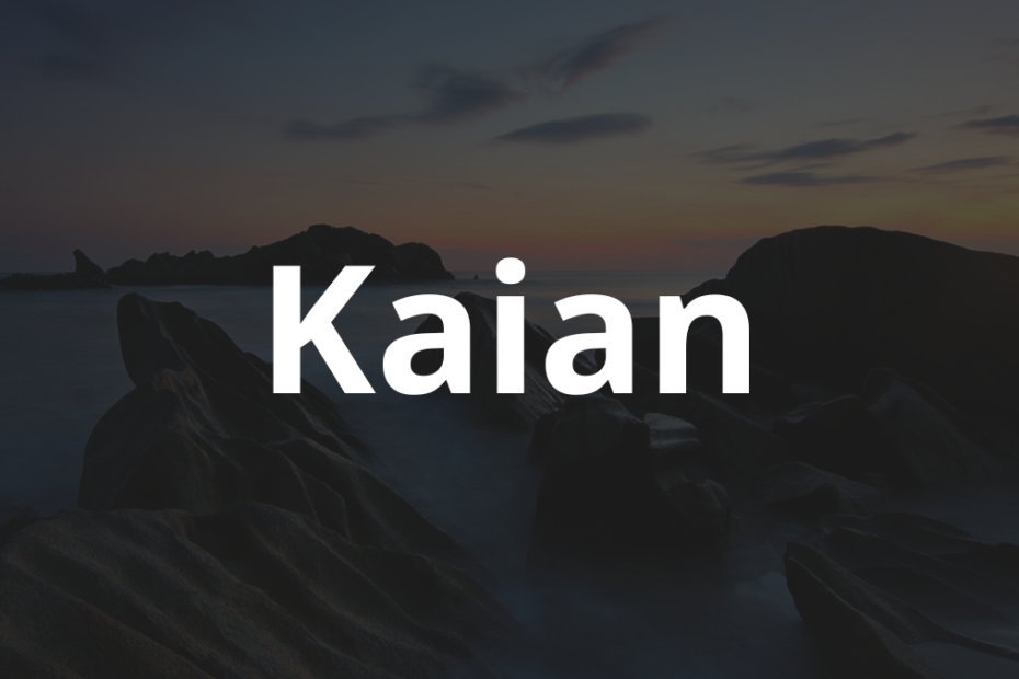 Significado do nome Kaian: História e origem! 5 Significado do nome Kaian