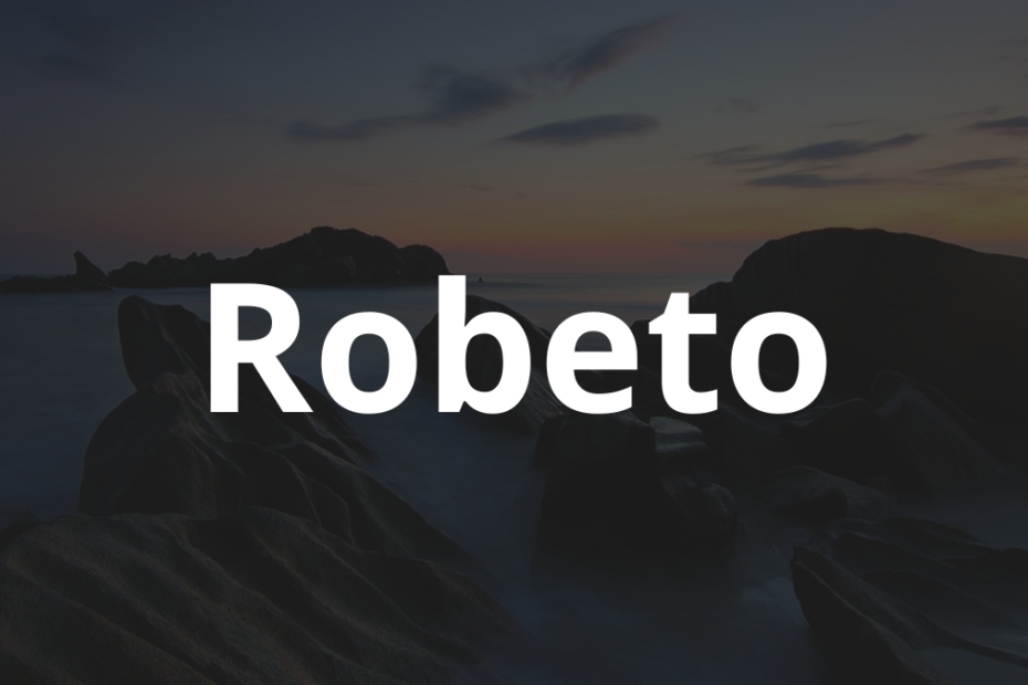 Significado do nome Robeto