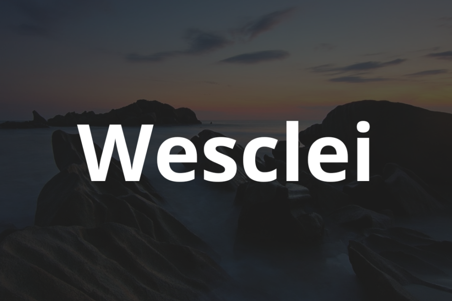 Significado do nome Wesclei