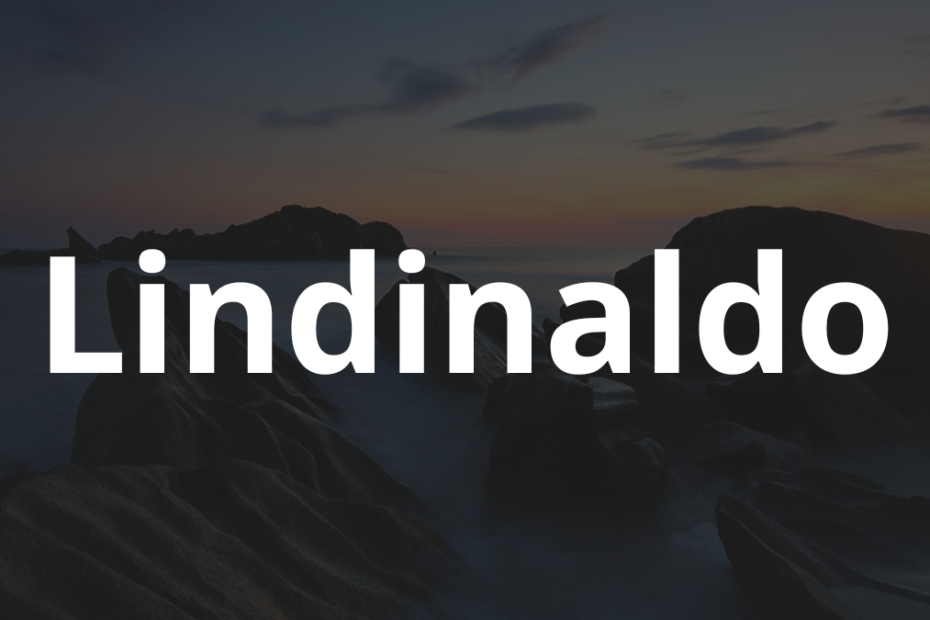 Significado do nome Lindinaldo