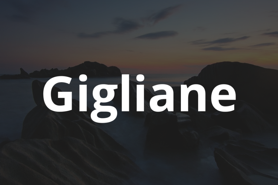 Significado do nome Gigliane
