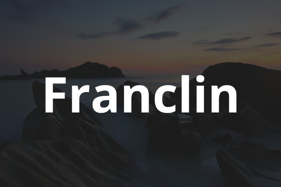 Significado do nome Franclin
