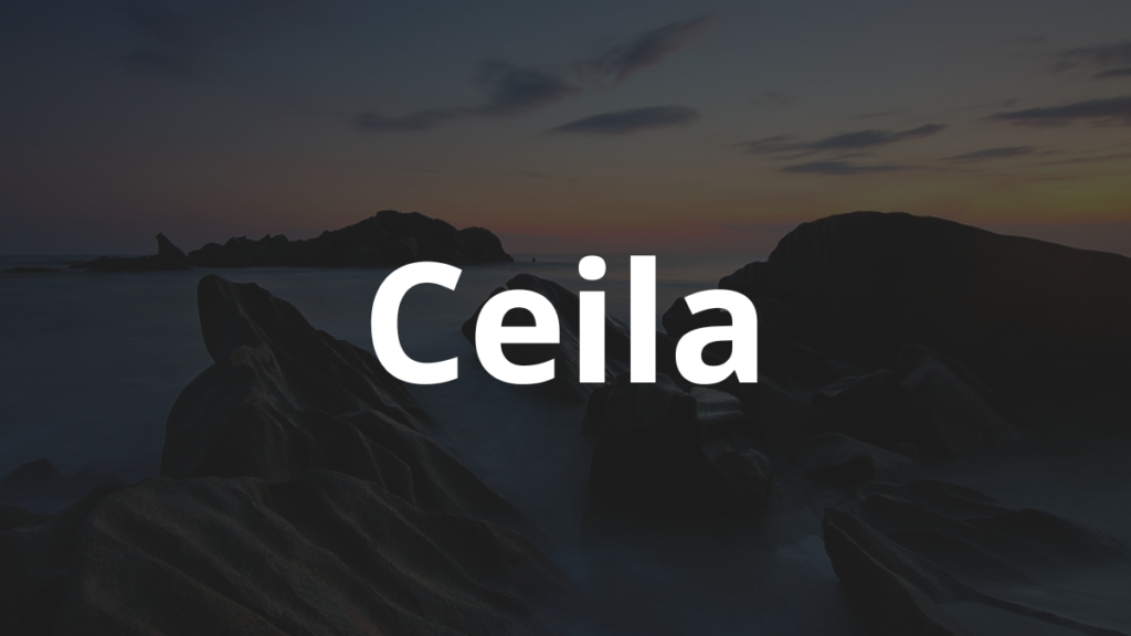 Significado do nome Ceila: História e origem! 1 Significado do nome Ceila