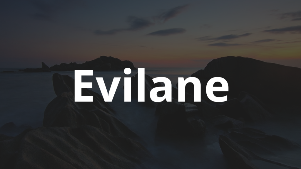Significado do nome Evilane