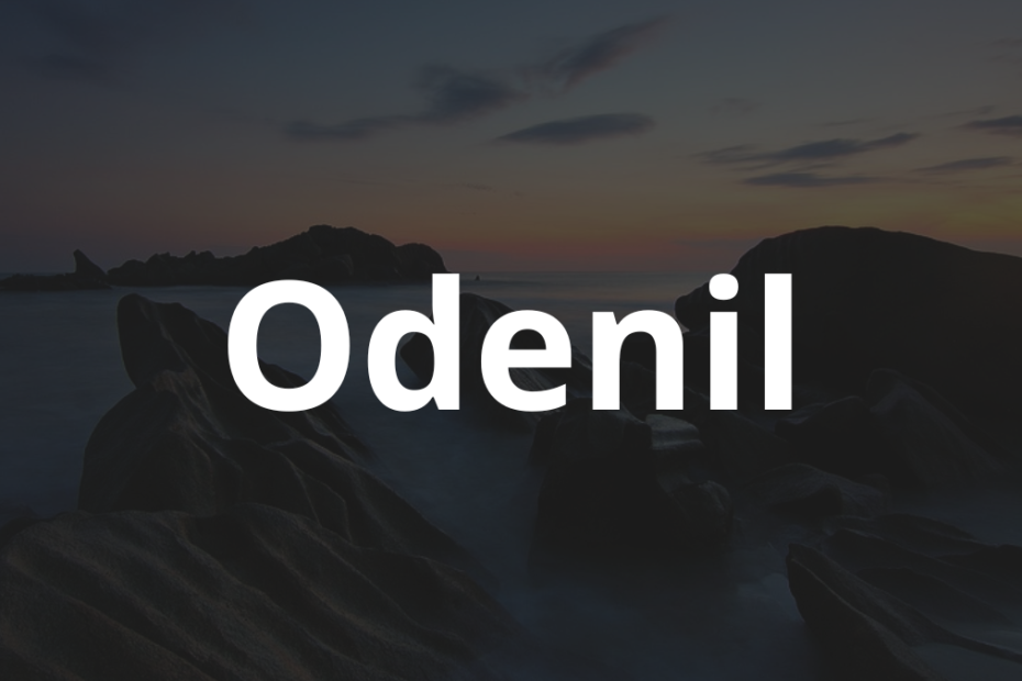 Significado do nome Odenil