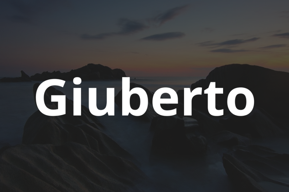 Significado do nome Giuberto: História e origem! 10 Significado do nome Edwilson