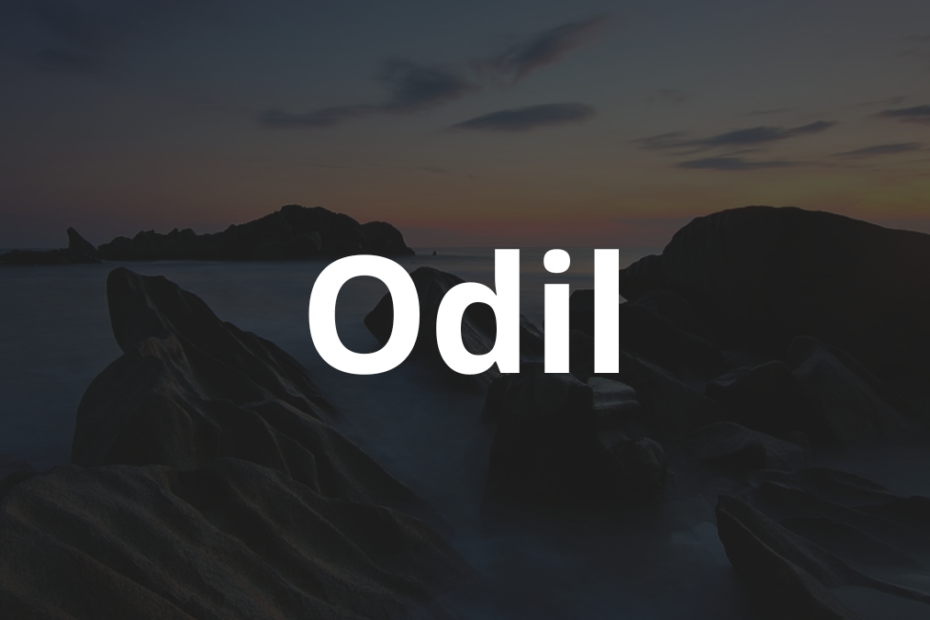 Significado do nome Odil: História e origem! 10 Significado do nome Odil