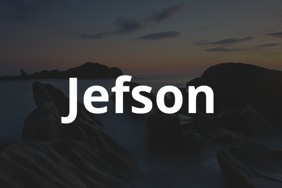 Significado do nome Jefson: História e origem! 1 Significado do nome Jefson