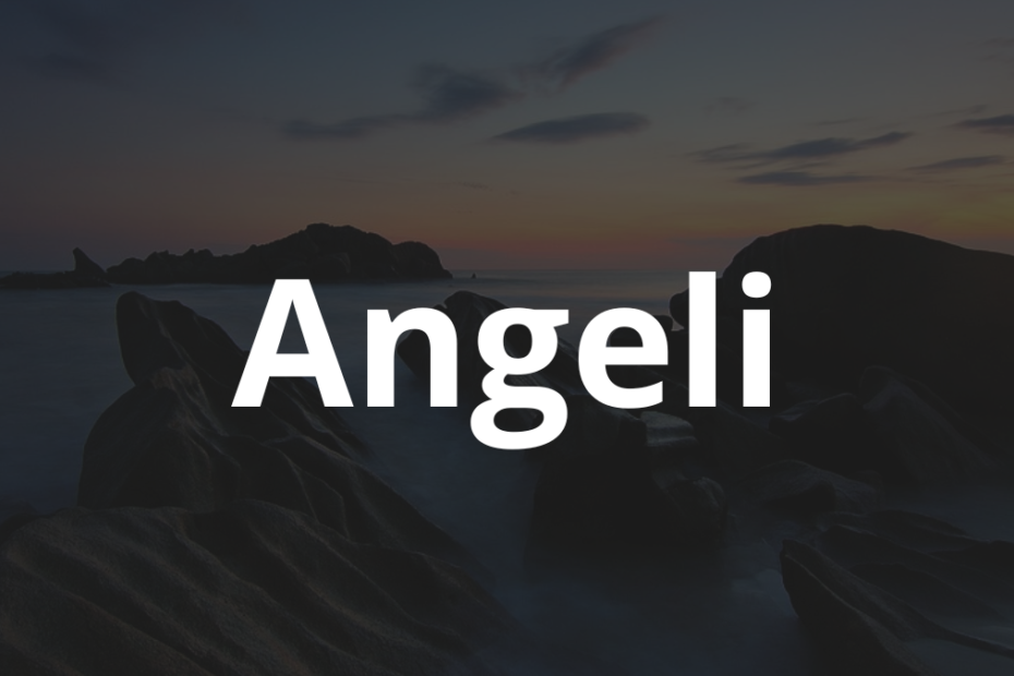Significado do nome Angeli: História e origem! 1 Significado do nome Angeli