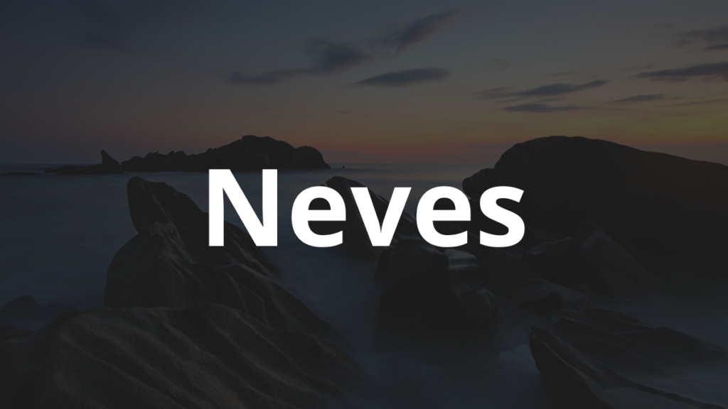 Significado do nome Neves