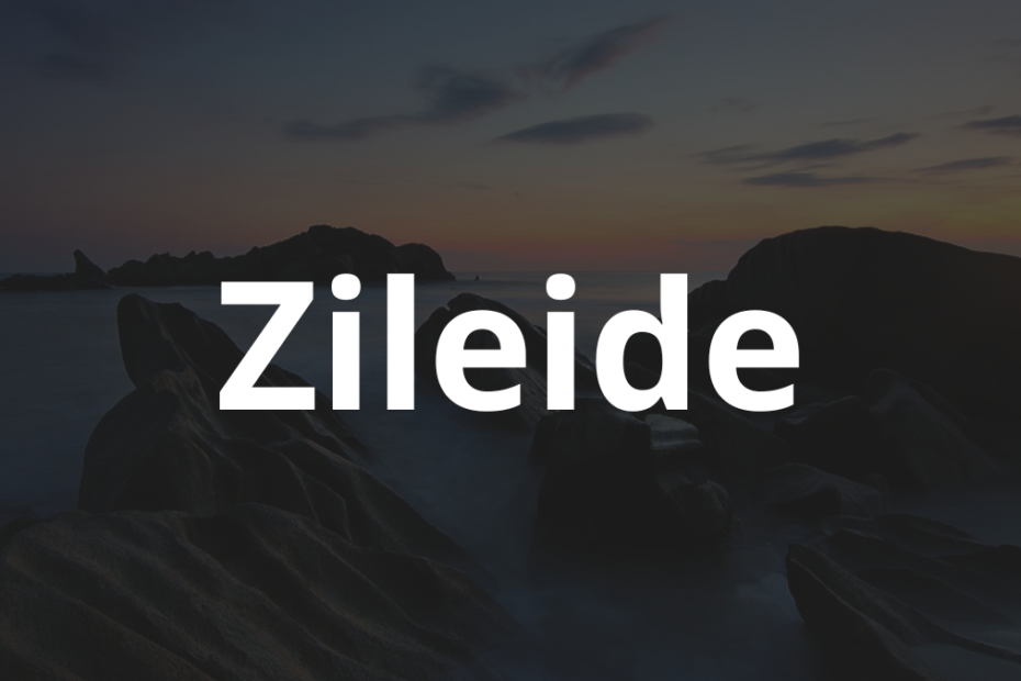 Significado do nome Zileide
