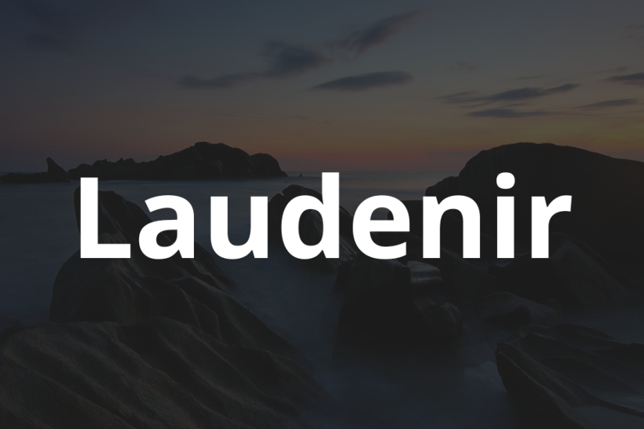 Significado do nome Laudenir