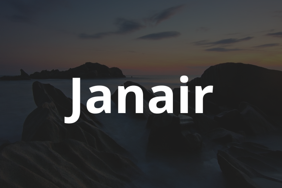 Significado do nome Janair