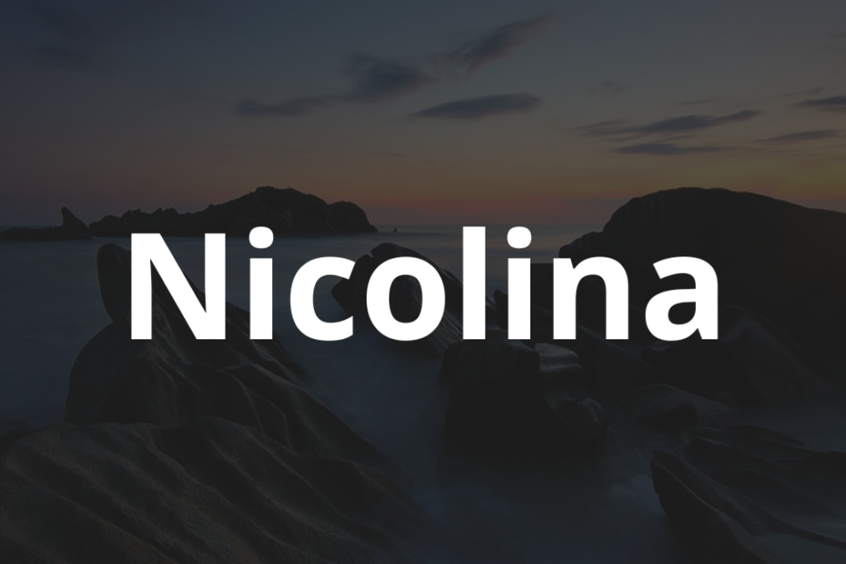 Significado do nome Nicolina