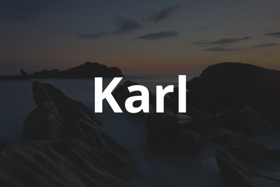 Significado do nome Karl: História e origem! 3 Significado do nome Karl