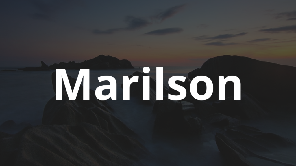 Significado do nome Marilson