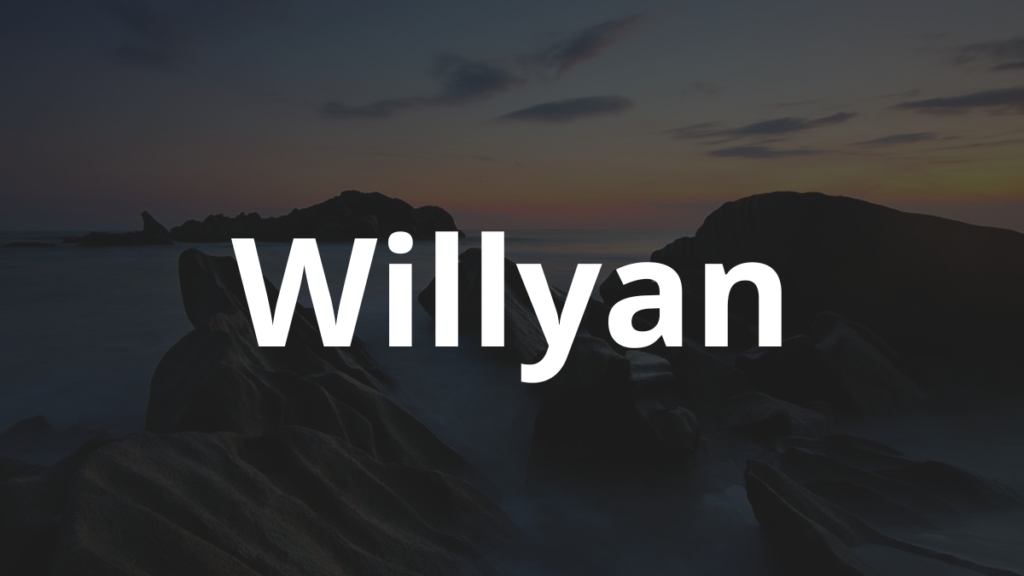 Significado do nome Willyan