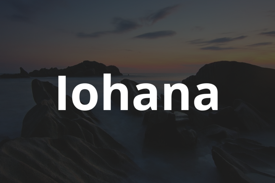 Significado do nome Iohana: História e origem! 10 Significado do nome Iohana