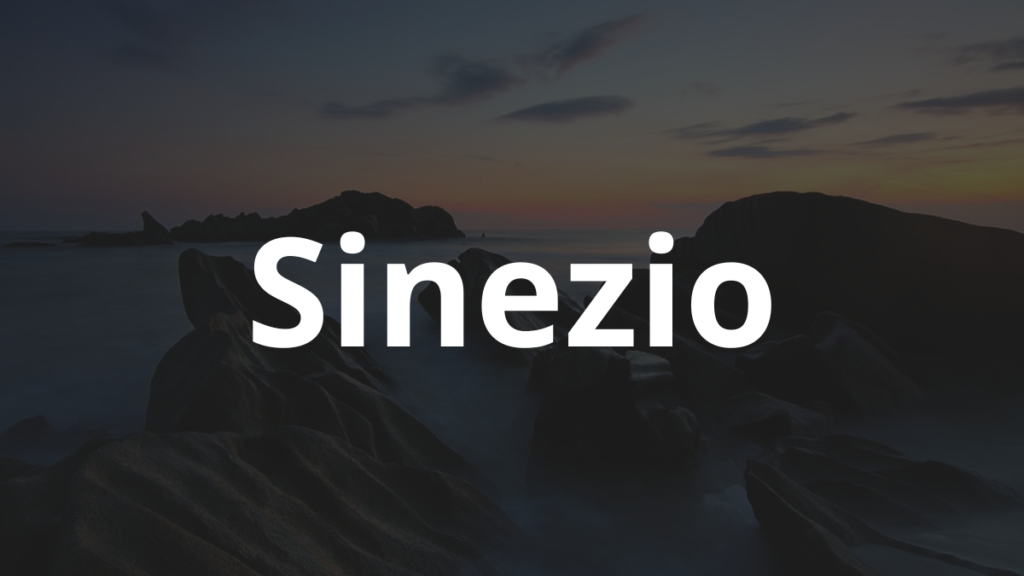 Significado do nome Sinezio