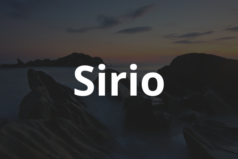 Significado do nome Sirio: História e origem! 3 Significado do nome Sirio