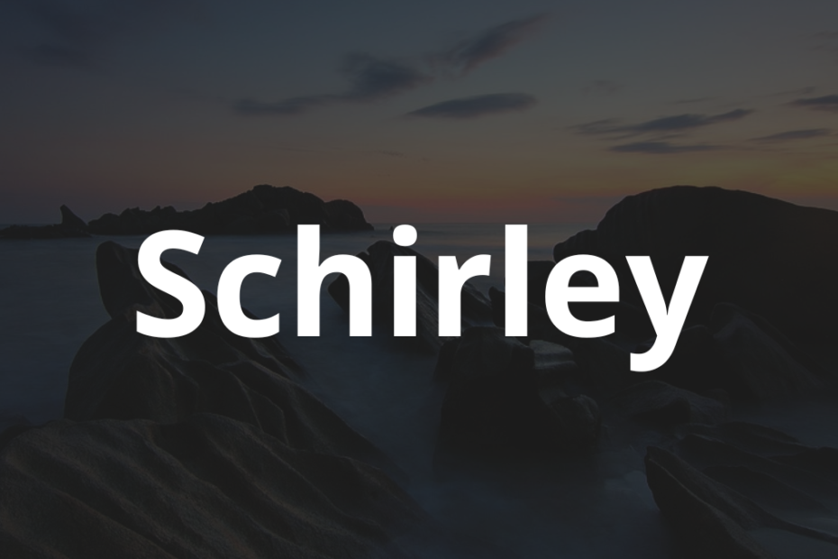 Significado do nome Schirley
