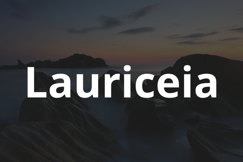 Significado do nome Lauriceia