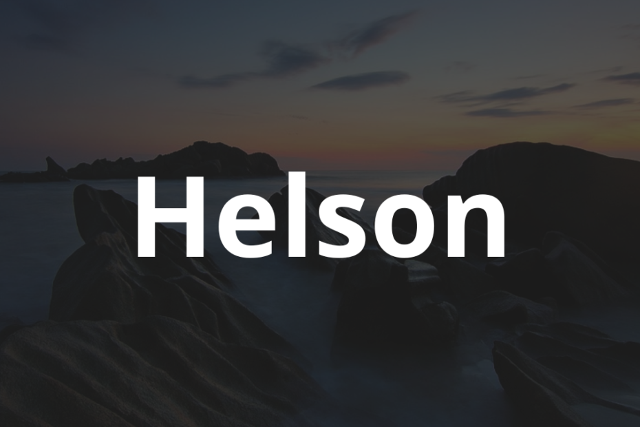 Significado do nome Helson