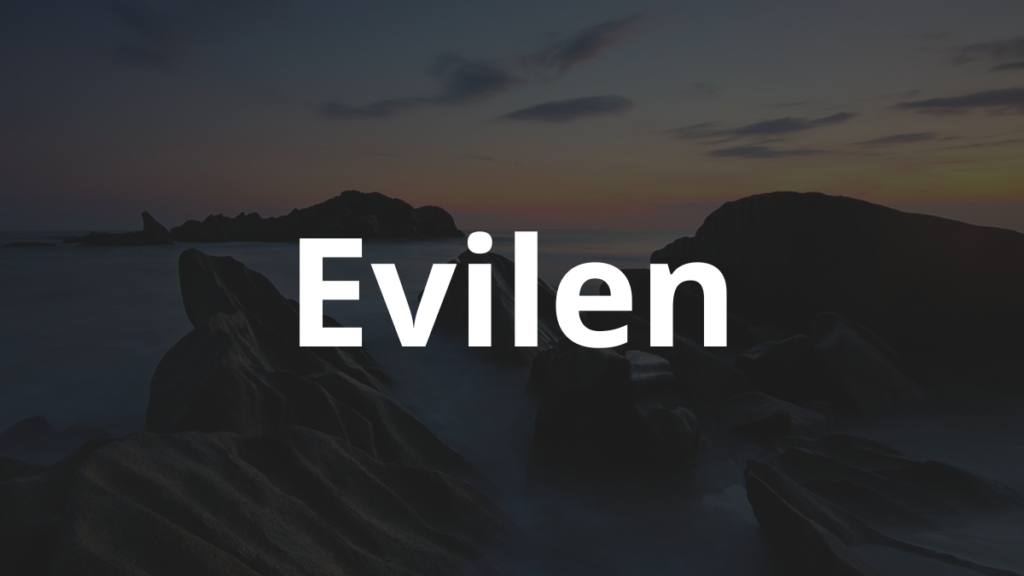 Significado do nome Evilen