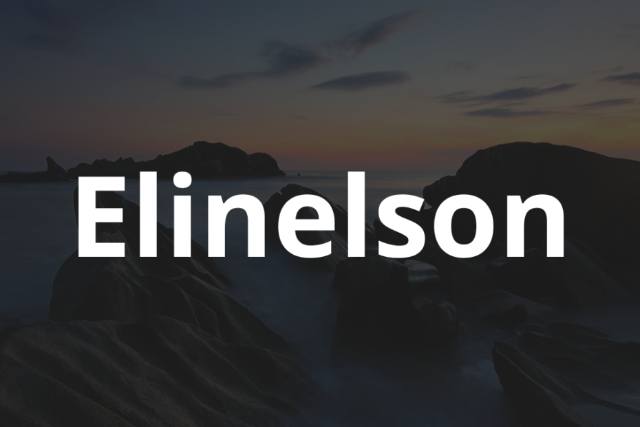 Significado do nome Elinelson: História e origem! 3 Significado do nome Elinelson