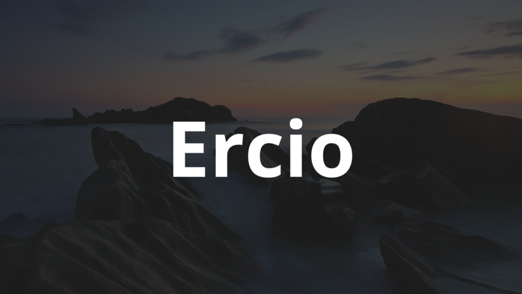 Significado do nome Ercio