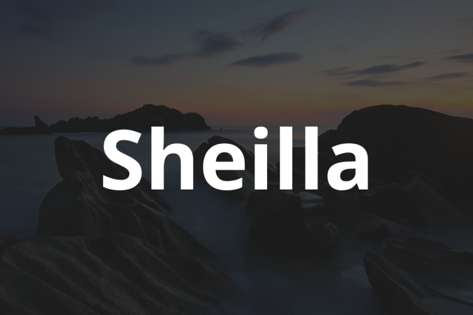 Significado do nome Sheilla: História e origem! 4 Significado do nome Sheilla