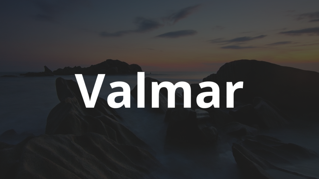 Significado do nome Valmar: História e origem! 1 Significado do nome Valmar