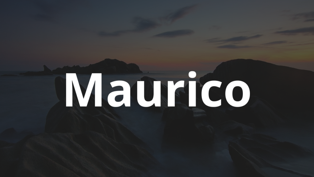 Significado do nome Maurico: História e origem! 1 Significado do nome Maurico