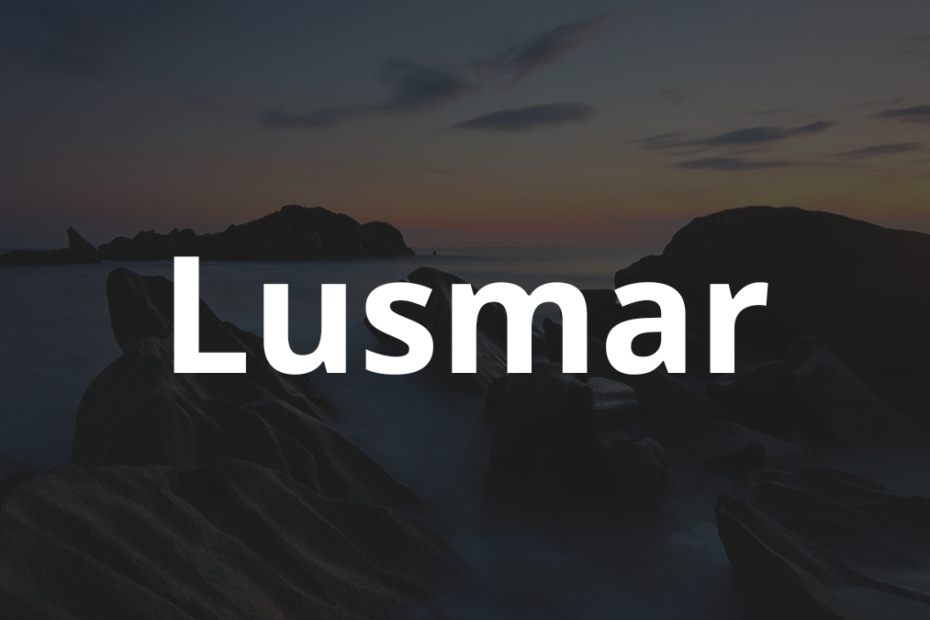 Significado do nome Lusmar