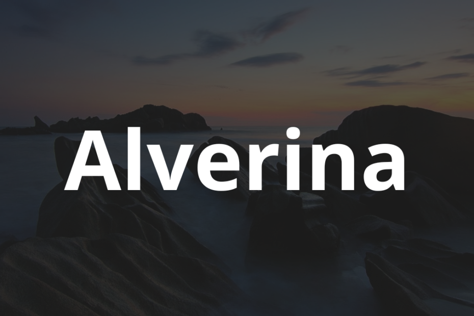 Significado do nome Alverina