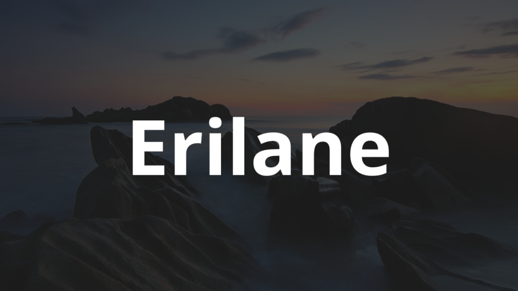 Significado do nome Erilane