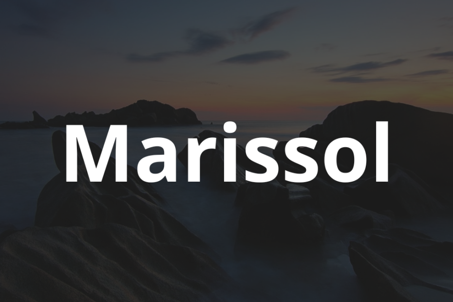 Significado do nome Marissol