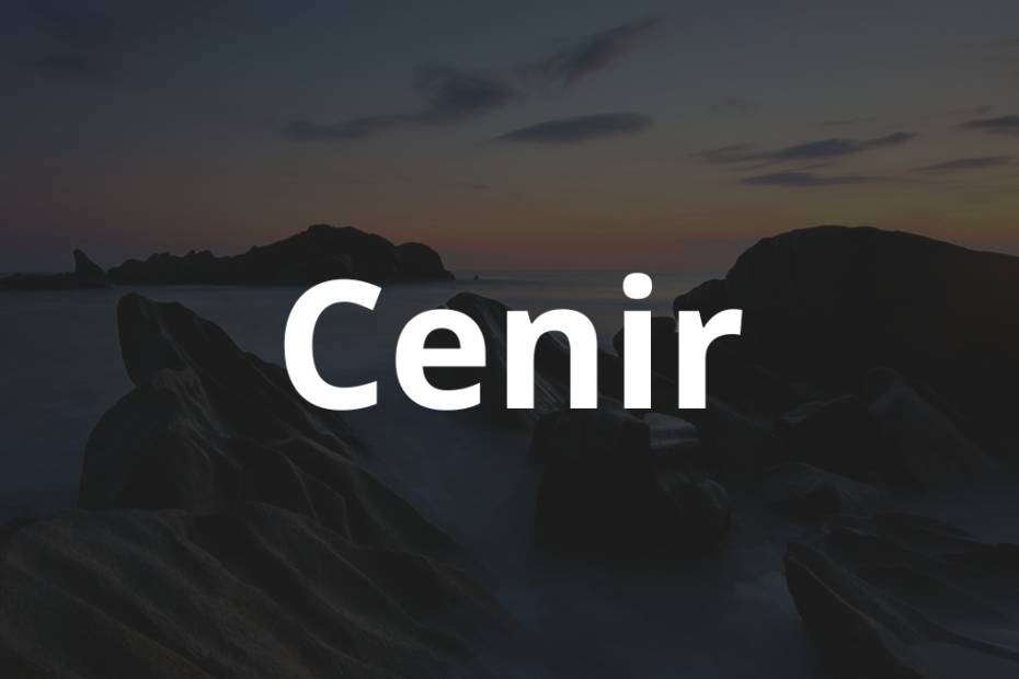 Significado do nome Cenir