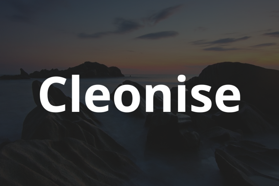Significado do nome Cleonise