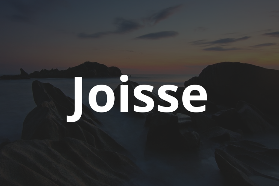 Significado do nome Joisse
