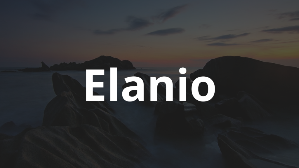 Significado do nome Elanio: História e origem! 1 Significado do nome Elanio