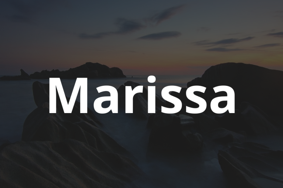 Significado do nome Marissa
