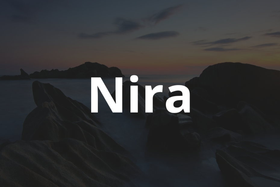 Significado do nome Nira: História e origem! 11 Significado do nome Nira