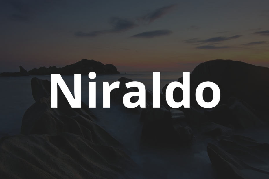 Significado do nome Niraldo: História e origem! 10 Significado do nome Niraldo