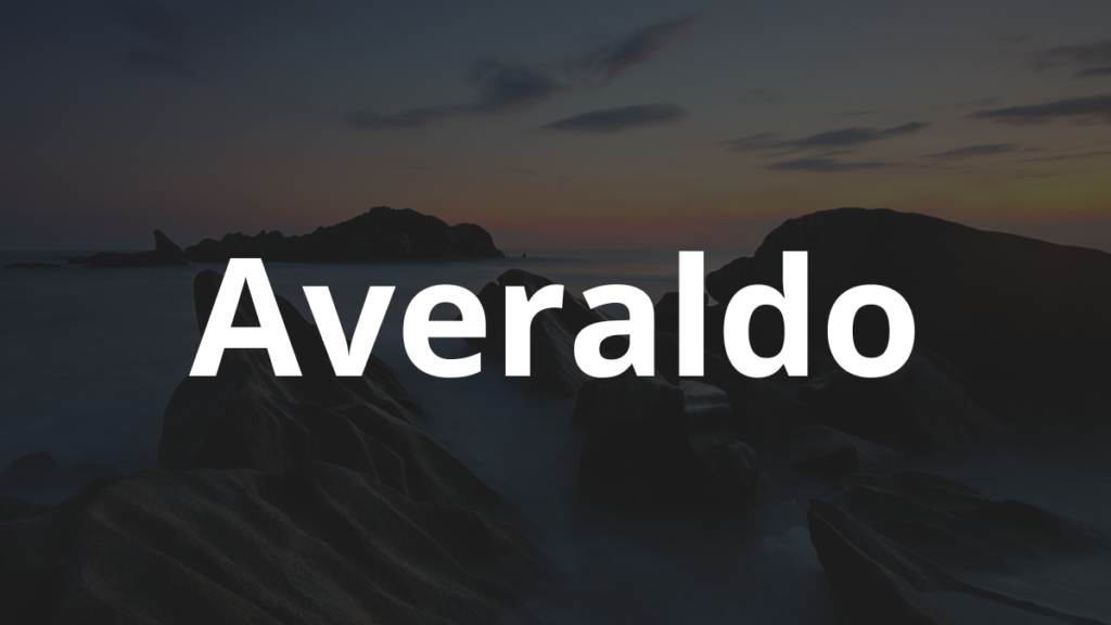 Significado do nome Averaldo