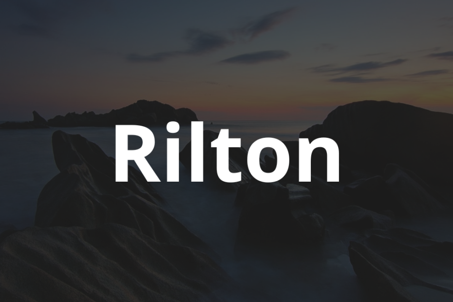 Significado do nome Rilton: História e origem! 2 Significado do nome Rilton